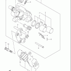 VL1500,T  Boulevard C90 Передний суппорт тормозной