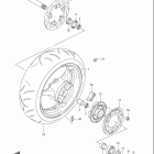 GSX-R750 Заднее колесо