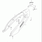 GSX750F KATANA Обтекатель рамы