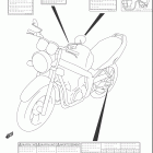 GS500F Label (model k4 / k5 / k6)