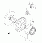 LS650  Boulevard S40 Муфта стартера