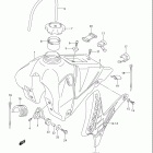 DR Z125,L Топливный бак (модель K3)