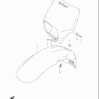 DR650SE Корпус фары (model k1)