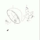 VL800,Z VOLUSIA Headlamp housing (model k1 / k2 / k3 / k4)