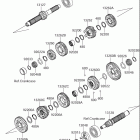 VZ1600 MARAUDER Трансмиссия