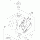 DR-Z250 Топливный бак (модель K4)