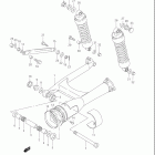 VS800GL INTRUDER Маятник задний