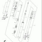 GSX-R600 Передняя вилка