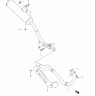 DR Z125,L Глушитель