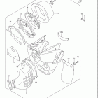 RM250 Air cleaner (model k3 / k4 / k5)