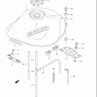 GSF1200,S,Z BANDIT Топливный бак (модель K1)