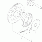 GS500F Муфта стартера