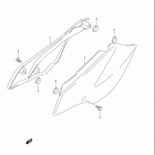 DR Z125,L Обтекатель рамы