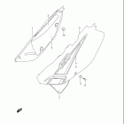 DR650SE Frame cover (model k1)