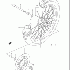 LS650  Boulevard S40 Переднее колесо