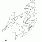 SV1000, S Seat tail cover (sv1000k3)