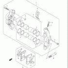 GSX-R600 Front caliper (gsx-r600xk5)