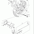 DR Z125,L Rear wheel (dr-z125k3)