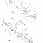 SV1000, S Footrest (sv1000sk3)