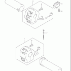 VS800GL INTRUDER Рулевые переключатели (model k1 / k2 / k3)