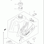 DR-Z250 Топливный бак (модель K3)