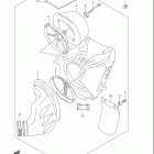 RM250 Air cleaner (model k1 / k2)