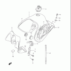DR650SE Топливный бак (модель K1)