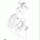 DR650SE Муфта стартера