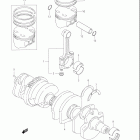 GSF1200,S,Z BANDIT Коленвал