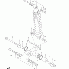 DR200SE Rear cushion lever (model k4 / k5)