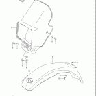 DR200SE Headlamp cover