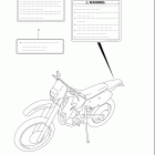DR Z400E Наклейки