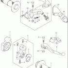 RM250 Handle lever (model k4 / k5)