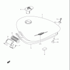 VS800GL INTRUDER Топливный бак (модель K5)
