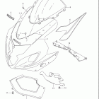 GSX-R750 Cowling body (model k5)