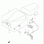 SV1000, S Сидение (sv1000k3 / sk4 / sk5)