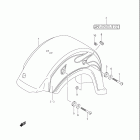 VL800,Z VOLUSIA Rear fender (vl800zk4 / zk5)