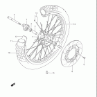 DR650SE Переднее колесо