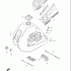 DR200SE Топливный бак (модель k1 / k2 / k3)