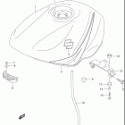 GS500F Топливный бак (модель K4)