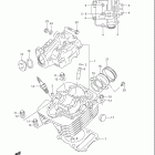 DR200SE Головка цилиндра