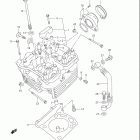 DR-Z250 Головка цилиндра