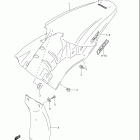 DR Z125,L Rear fender (model k7)