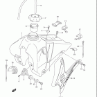 DR Z125,L Топливный бак (модель K5)