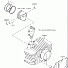 DR-Z110 Поршни