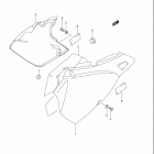 DR Z400E Обтекатель рамы