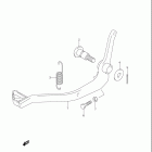 DR Z125,L Задний тормоз