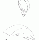 LS650  Boulevard S40 Переднее крыло