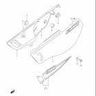 DR200SE Обтекатель рамы