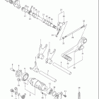GSX-R600 Механизм  переключения передач